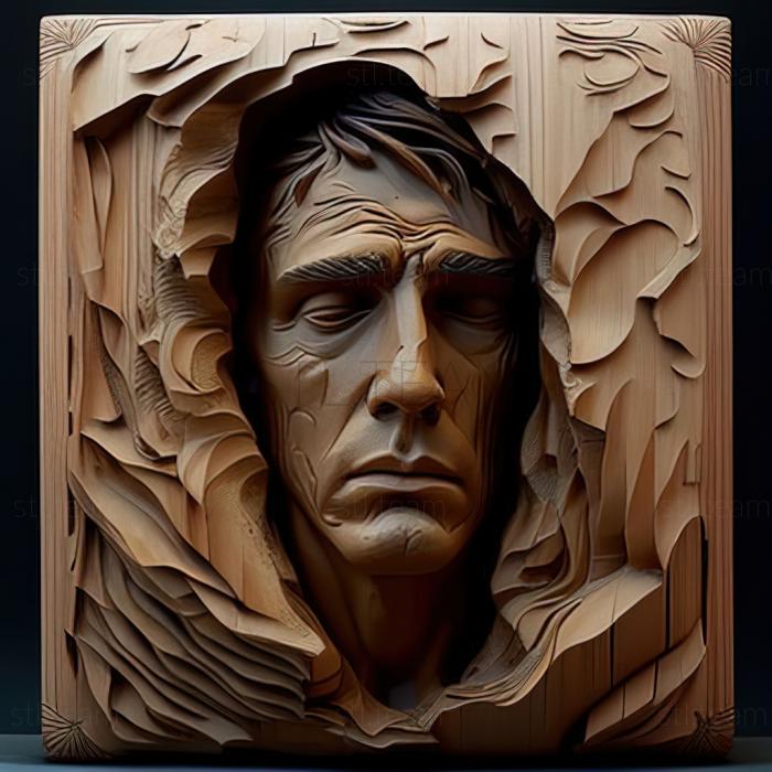 3D модель Метью Грабельський американський художник (STL)